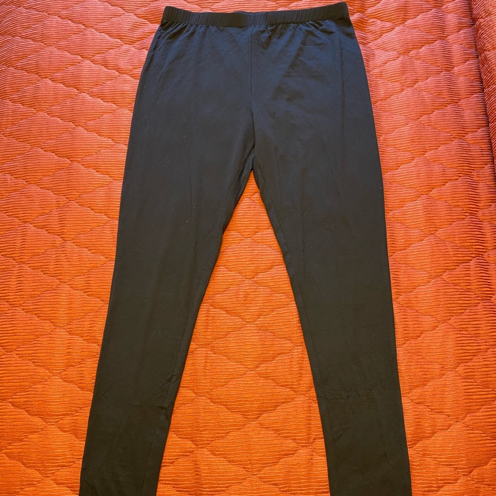 Black Thermal Pants